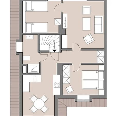 Im Kapitaenshaus Ostseerose Daire *